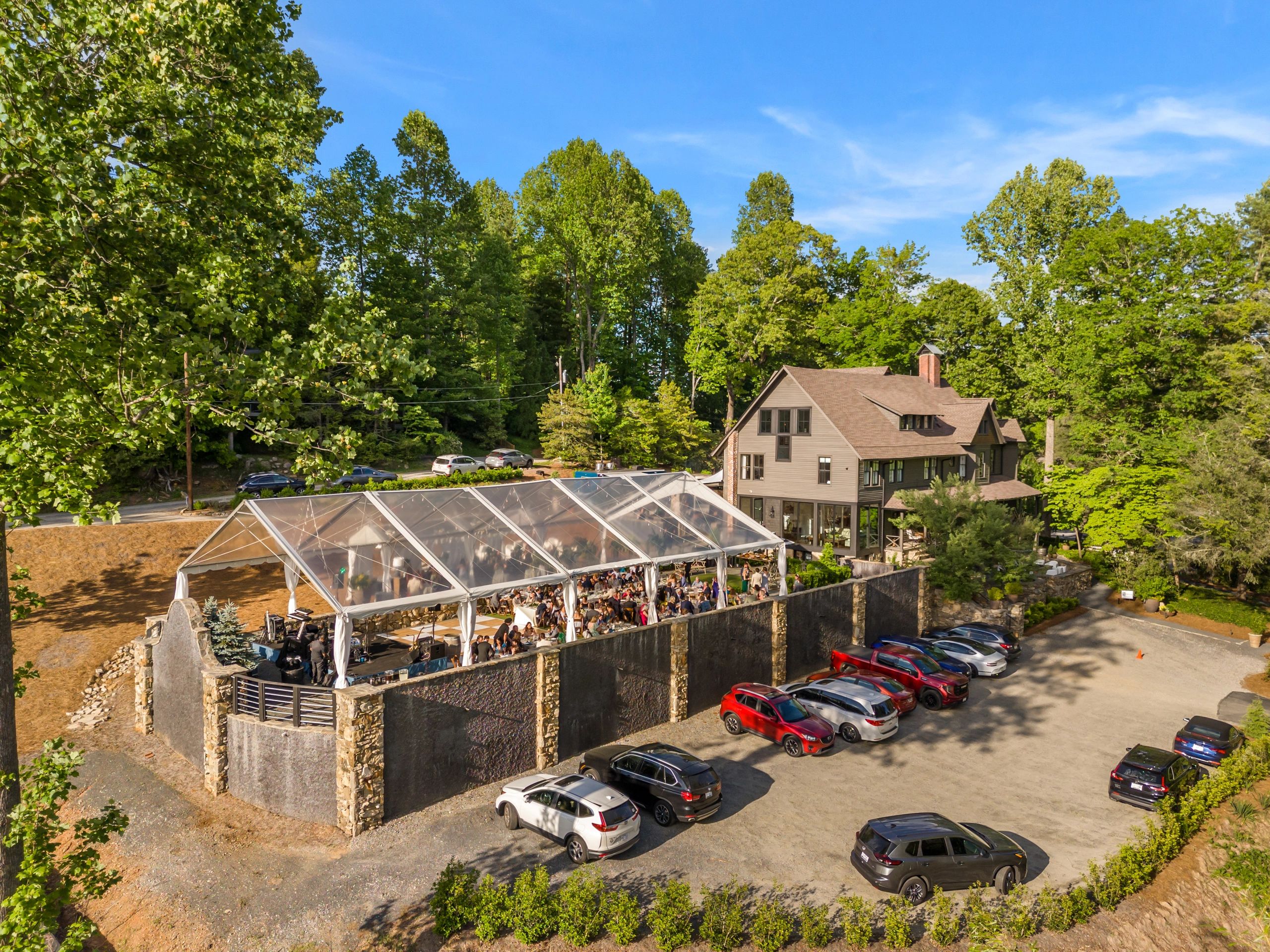 The Saluda Inn exterior — boutique hotel and wedding venue in Saluda NC Blue Ridge Mountains
